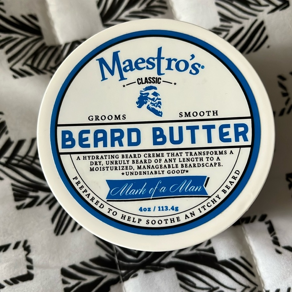 Maestro’s Beard Butter Mark of a Man